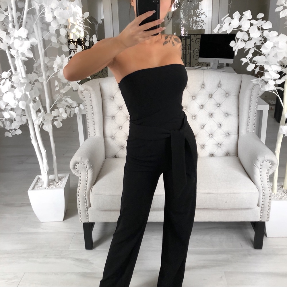 LAST// BECKHAM Black Jumpsuit